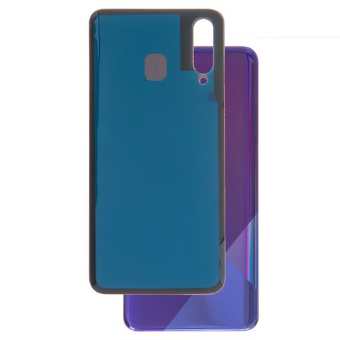 Задня панель корпуса для Samsung A307F DS Galaxy A30s, фіолетова, prism crush violet