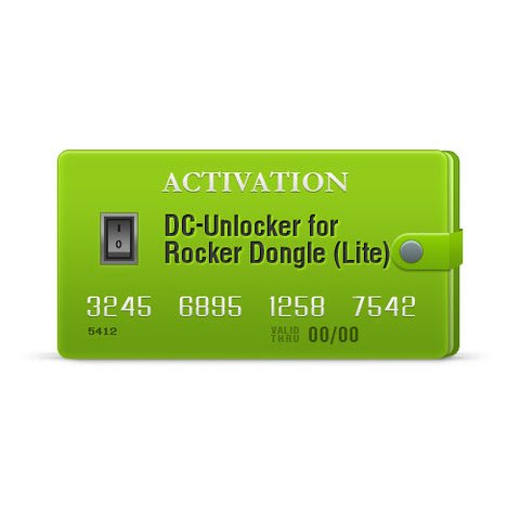 DC Unlocker Активація для Rocker Dongle Lite 