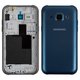 Корпус для Samsung J100H/DS Galaxy J1, синій