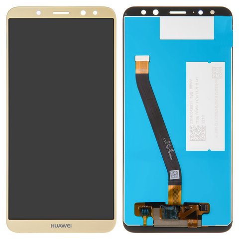 Дисплей для Huawei Mate 10 Lite, золотистый, без рамки, Original PRC , RNE L01 RNE L21