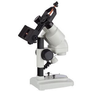 Портативний стереомікроскоп AmScope SE120Z TMD з тримачем для смартфона
