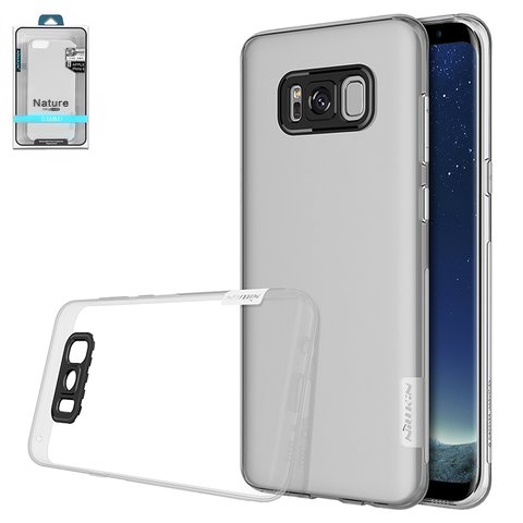 Чохол Nillkin Nature TPU Case для Samsung G950 Galaxy S8, безбарвний, прозорий, Ultra Slim, силікон, пластик, #6902048138452