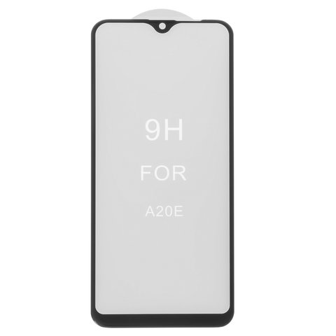 Захисне скло All Spares для Samsung A202F DS Galaxy A20e, 5D Full Glue, чорний