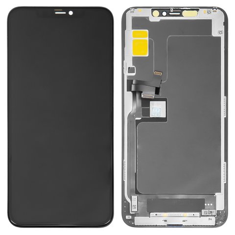 Дисплей для iPhone 11 Pro Max, черный, с рамкой, Copy, TFT 