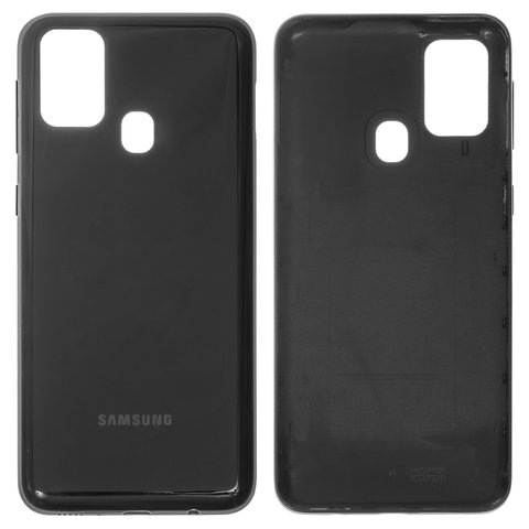 Задня панель корпуса для Samsung M315 Galaxy M31, M315F DS Galaxy M31, чорна