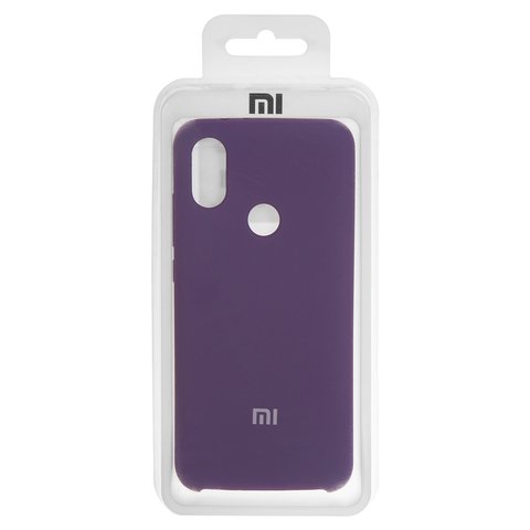 Чехол для Xiaomi Mi 6X, Mi A2, фиолетовый, Original Soft Case, силикон, purple 34 , M1804D2SG, M1804D2SI