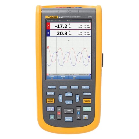 Портативный осциллограф Fluke 124B EU + Wi Fi 4755731 