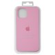 Чехол для Apple iPhone 12, iPhone 12 Pro, розовый, Original Soft Case, силикон, light pink (06)