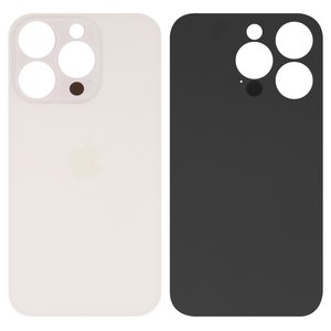 Задняя панель корпуса для iPhone 14 Pro, золотистая, не нужно снимать стекло камеры, big hole