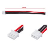 Балансувальний кабель 2S, для акумуляторів, 10 см, JST-XH, 22AWG