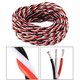 Сервокабель 3x22AWG, 0,33 мм², 1 м, плетеный, черный, красный, белый