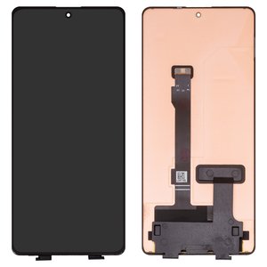 Дисплей для Xiaomi Poco X5 Pro, Redmi Note 12 Pro 5G, Redmi Note 12 Pro Plus, черный, без рамки, High Copy, OLED 