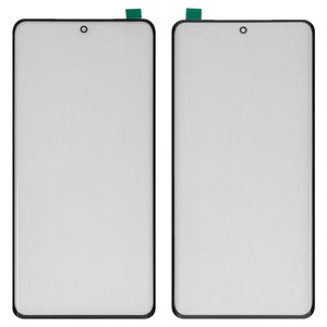 Стекло корпуса G+OCA PRO для OnePlus 12R, Ace 3, Ace 3 Pro, с OCA пленкой, черное