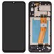 Дисплей для Samsung A042 Galaxy A04e, черный, с рамкой, High Copy