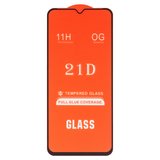 Захисне скло для Samsung A125F Galaxy A12, A135 Galaxy A13, M135 Galaxy M13, сумісне з чохлом, Full Glue, (без упаковки), чорний