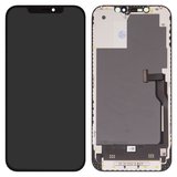 Дисплей Wextom для iPhone 12 Pro Max, черный, с рамкой, High Copy, без ошибки, (OLED) soft, diagnosable