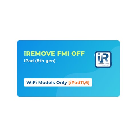 iRemove FMI OFF  iPad 8th gen  лише WiFi моделі [iPad11,6]