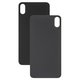 Panel trasero de carcasa puede usarse con iPhone XS Max, negra, no es necesario desmontar la cámara, big hole