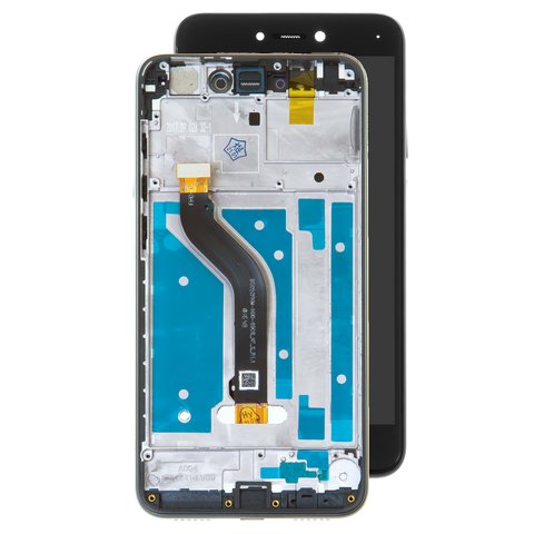 Дисплей для Huawei P8 Lite 2017 , P9 Lite 2017 , черный, с рамкой, High Copy, PRA LA1, PRA LX2, PRA LX1, PRA LX3