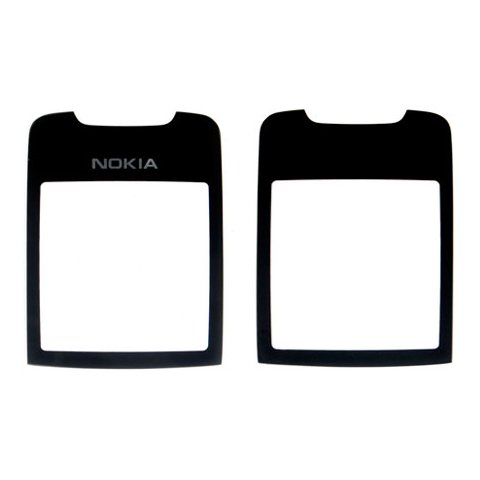Housing Glass compatible with Nokia 8800, black 