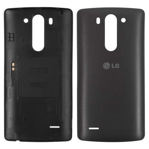 Battery Back Cover compatible with LG G3s D722, G3s D724, black 