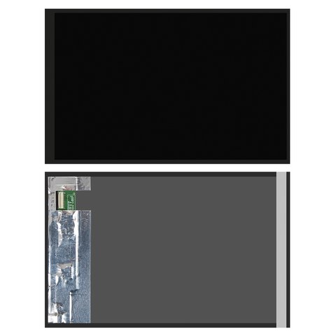 Pantalla LCD puede usarse con Nomi C070020 Corsa Pro 7' 3G; Asus FonePad 7 FE375CXG, FonePad 7 ME375, MeMO Pad 7 ME176, MeMO Pad 7 ME176CX, 31 pin, sin marco, 7", 1280*800 , #N070ICE G02 C3 Rev.V3