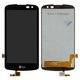 LCD compatible with LG K4 K121, (black, without frame, Original (PRC))