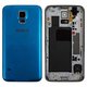 Housing compatible with Samsung G900H Galaxy S5, (blue)