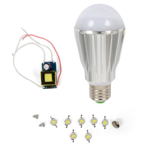 LED Light Bulb DIY Kit SQ Q17 7 W natural white, E27 