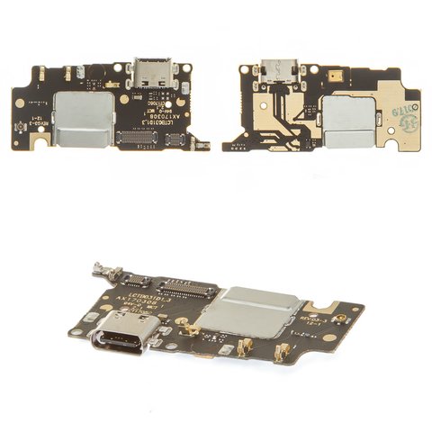 Cable flex puede usarse con Xiaomi Mi 5C, del conector de carga, con micrófono, con conector, Copy, placa del cargador