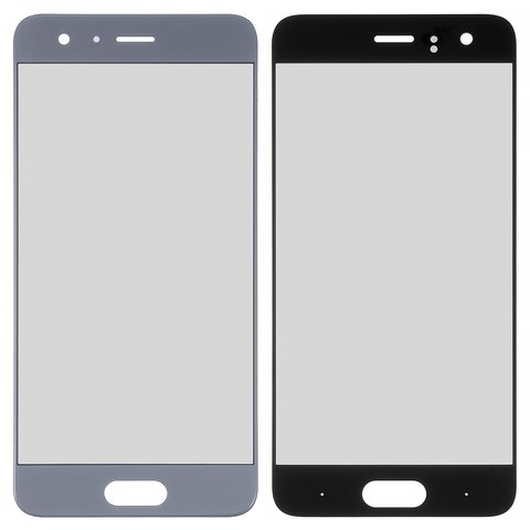 Housing Glass compatible with Huawei Honor 9, gray, STF L09, STF L19 