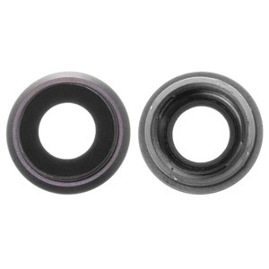 Camera Lens compatible with Apple iPhone 8, iPhone SE 2020, black, with frames 