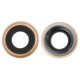 Camera Lens compatible with iPhone 8, iPhone SE 2020, (golden, with frames)