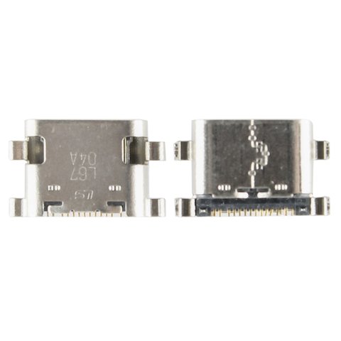Conector de carga puede usarse con ZTE ZMAX Pro Z981, 14 pin, USB tipo C