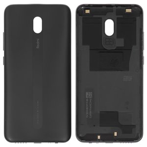 Panel trasero de carcasa puede usarse con Xiaomi Redmi 8A, negra, MZB8458IN, M1908C3KG, M1908C3KH
