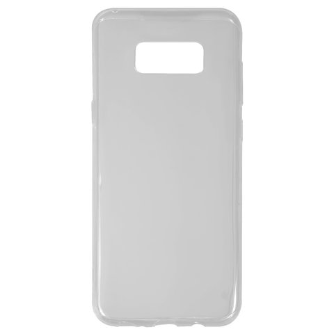 Case compatible with Samsung G955 Galaxy S8 Plus, colourless, transparent, silicone 