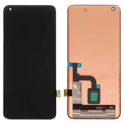 LCD compatible with Xiaomi Mi 10, Mi 10 Pro, black, without frame, Original PRC , samsung S  version, M2001J1G, M2001J2G, M2001J2I 