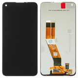 Pantalla LCD puede usarse con Samsung A115 Galaxy A11, M115 Galaxy M11, negro, sin marco, Original (PRC)