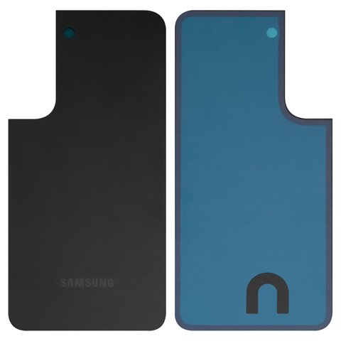 Housing Back Cover compatible with Samsung S906 Galaxy S22 Plus 5G, black 