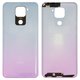 Housing Back Cover compatible with Xiaomi Redmi 10X 4G, (white)