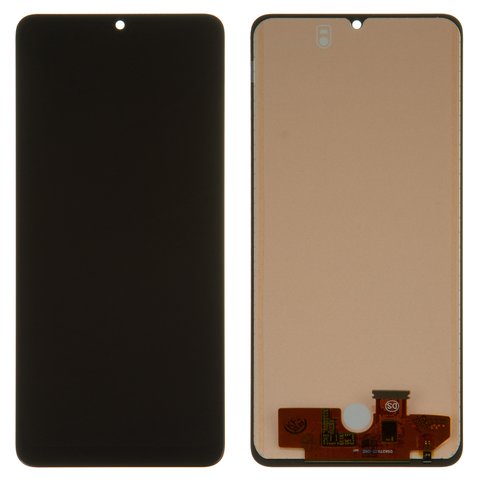 LCD compatible with Samsung A225 Galaxy A22, black, Best copy, without frame, Copy, TFT  