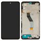 LCD compatible with Xiaomi Poco M4 Pro 5G, Redmi Note 11 5G, Redmi Note 11S 5G, Redmi Note 11T 5G, (black, with frame, High Copy)