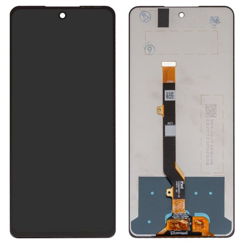 Pantalla LCD puede usarse con Tecno Pova 5 LH7n , Pova 5 Pro LH8n , Spark 10 Pro; Infinix Hot 30, Note 30 X6833, X6716 , negro, sin marco, High Copy