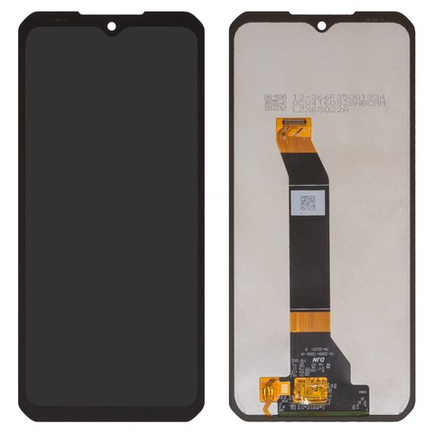 LCD compatible with Doogee S Cyber, S Punk, S118, S119, black, without frame, High Copy, 15 3260A 12006 34 