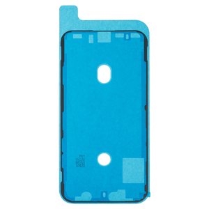 LCD Sticker compatible with Apple iPhone XS, Original, black, adhesive 