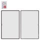 Housing Glass G+OCA PRO compatible with Samsung X910, X916, X918  Galaxy Tab S9 Ultra, (with OCA film, black)