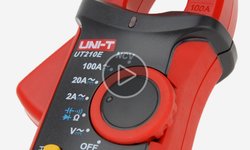 Видеообзор компактных токоизмерительных клещей UNI-T UTM 1210E (UT210E)