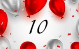 Нам виповнилося 10  років! Подарунки усім клієнтам