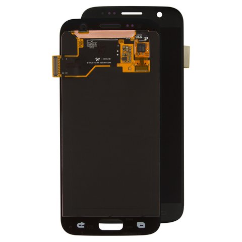 LCD compatible with Samsung G930 Galaxy S7, black, without frame, Original PRC , original glass 