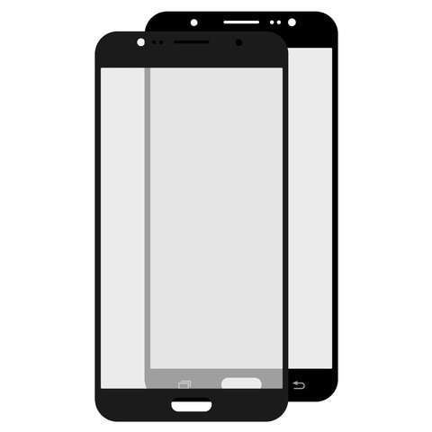 Housing Glass compatible with Samsung J710F Galaxy J7 2016 , J710FN Galaxy J7 2016 , J710H Galaxy J7 2016 , J710M Galaxy J7 2016 , black 